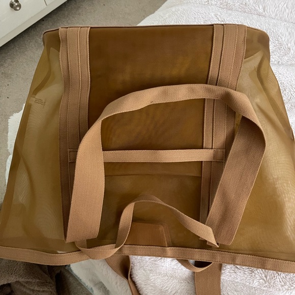 BEIS Tan Tote Bag Spacious Durable Design - Picture 4 of 5
